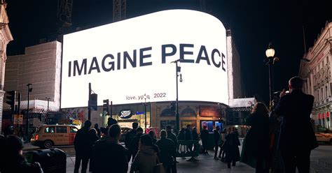 Yoko Ono's Imagine Peace Installation: An Enduring Beacon for Reconciliation and Hope Amidst War-Torn Berlin