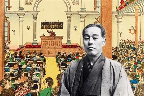  Die Meiji-Restauration: Eine Ära des Wandels und der Modernisierung, die durch den scharfen Blick von Fukuzawa Yukichi geprägt wurde